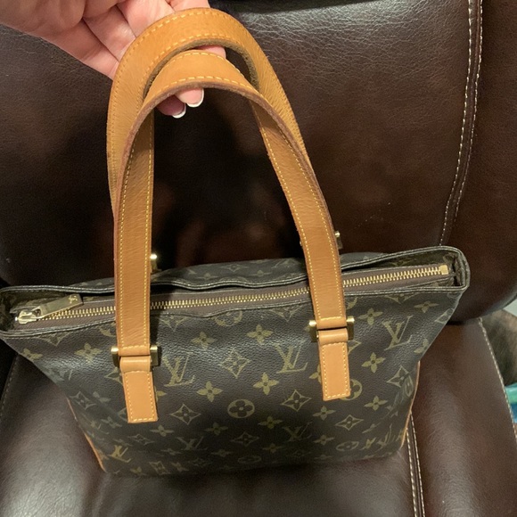 🔴 SOLD 🔴Authentic Louis Vuitton Cabas Piano Monogram Shoulder Bag - Picture 8 of 14